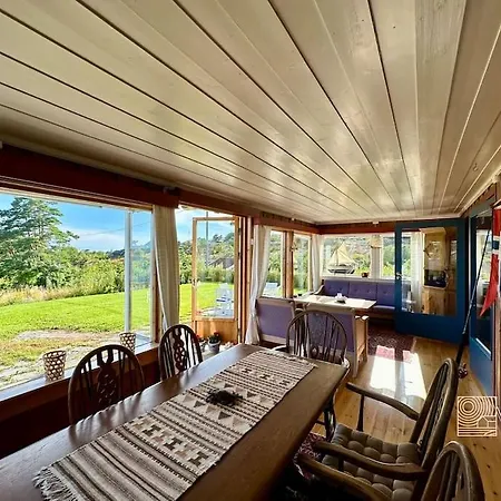 度假居 Seaside In Fredrikstad With Private Jetty, Bbq & Sea View - Close To *
