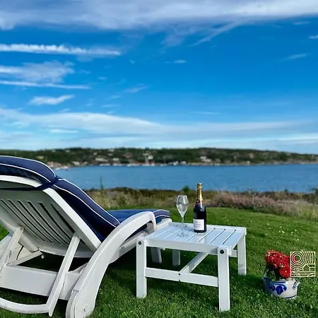 度假居 Seaside In Fredrikstad With Private Jetty, Bbq & Sea View - Close To *